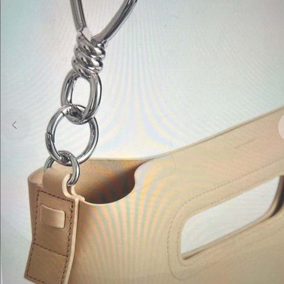 All Saints Captain Flat Leather Hobo Bag - Picture 2 of 9